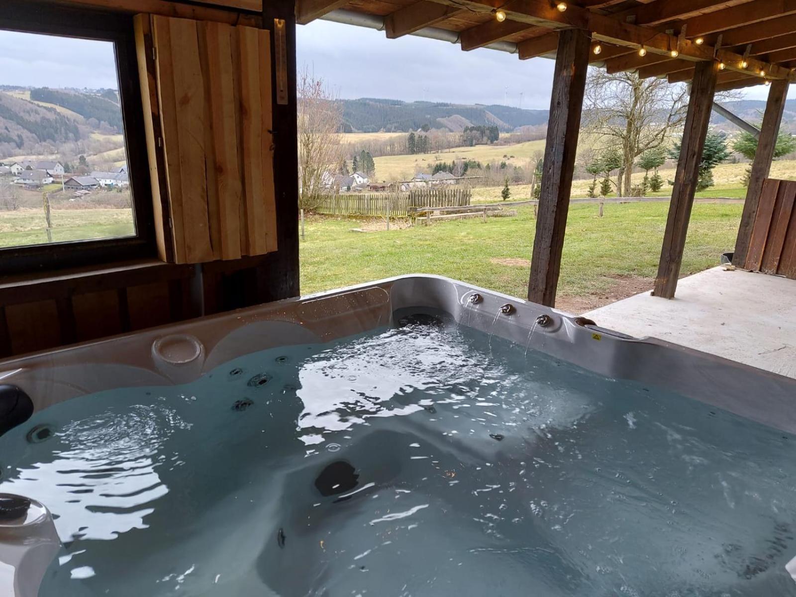 Ferienhaus Hescheld With Private Jacuzzi هيلينثال المظهر الخارجي الصورة