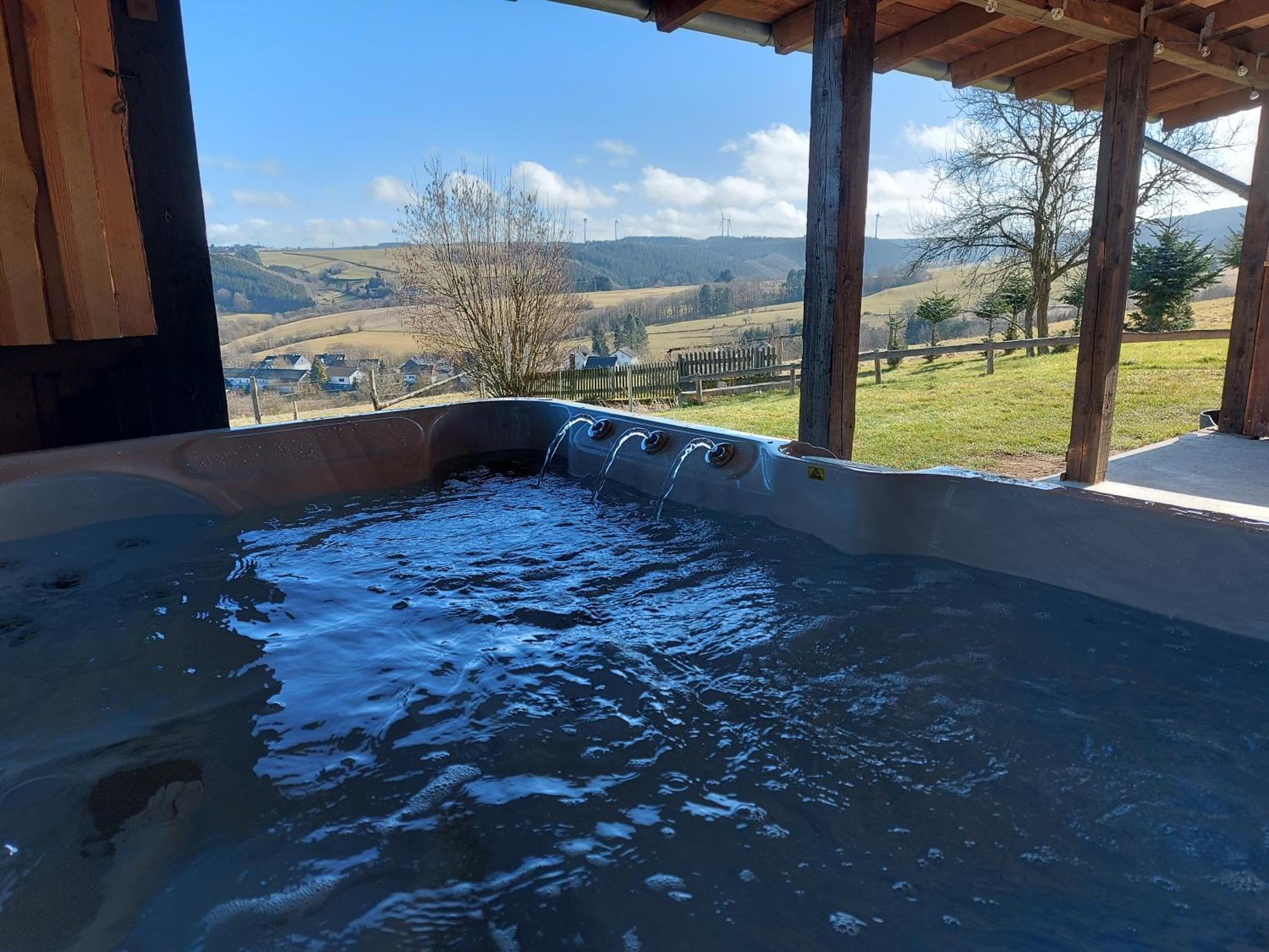 Ferienhaus Hescheld With Private Jacuzzi هيلينثال المظهر الخارجي الصورة