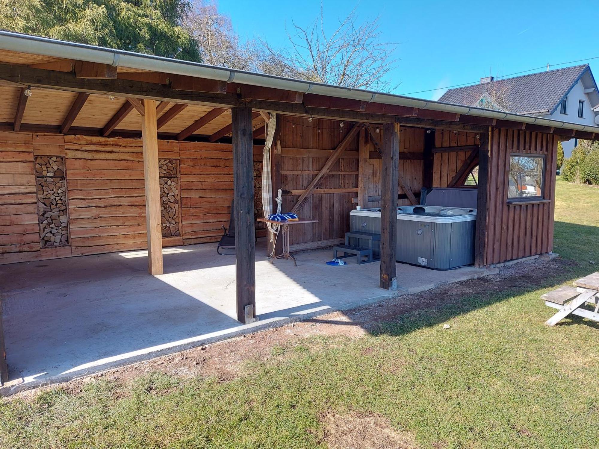 Ferienhaus Hescheld With Private Jacuzzi هيلينثال المظهر الخارجي الصورة